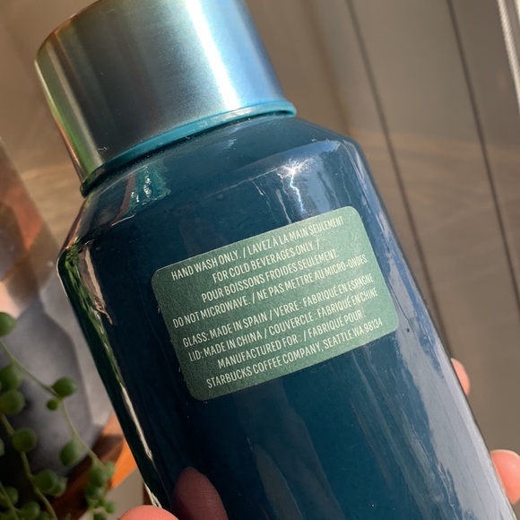 Starbucks 100% recycled glass bottle NWOT - Picture 4 of 4